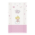 Hard Diaper Changing Mat Short 50x70 cm / Pink